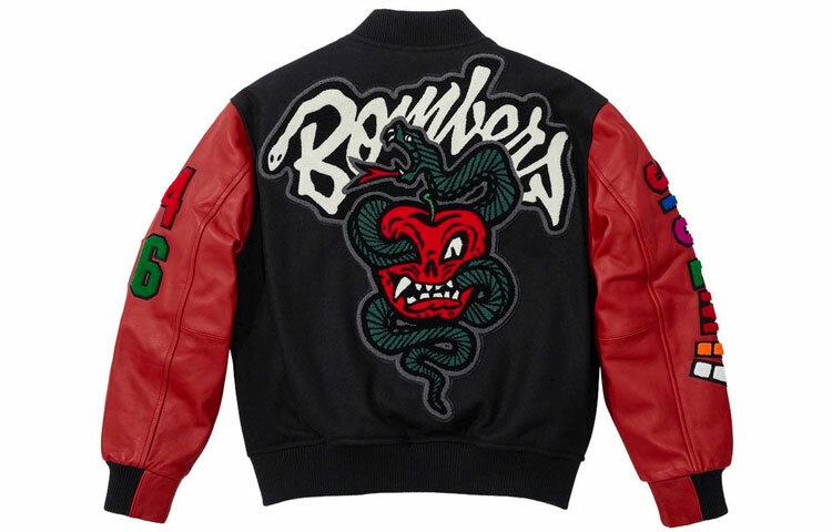 【代購】Supreme X Wtaps Varsity Jacket