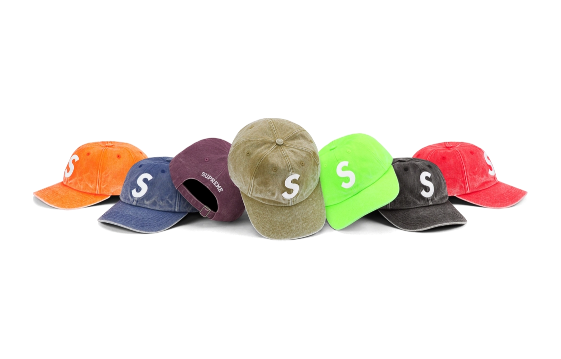 【代購】Supreme Pigment Canvas S Logo 6-Panel