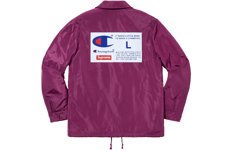 【代購】Supreme X Champion Label Coaches Jacket