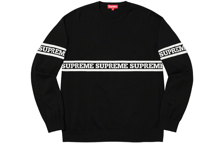 【代購】Supreme Logo Stripe Knit Top