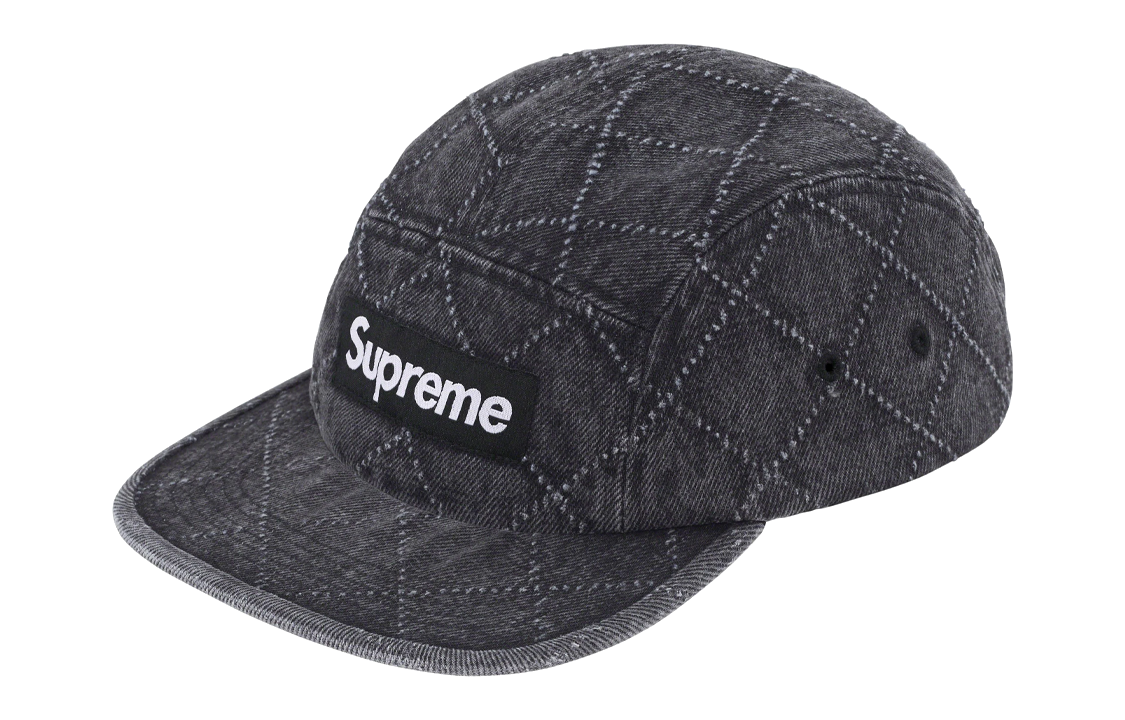 【代購】Supreme Punched Denim Camp Cap