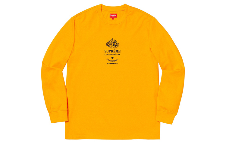 【代購】Supreme Marrakech L/S Top
