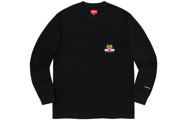 【代購】Supreme Cat L/S Pocket Tee