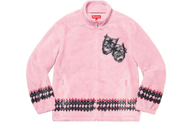 【代購】Supreme Drama Mask Fleece Jacket