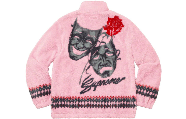 【代購】Supreme Drama Mask Fleece Jacket