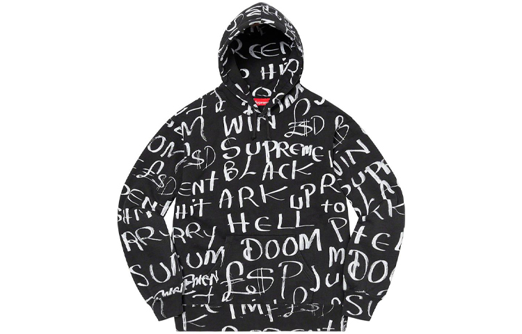 【代購】Supreme Black Ark Hooded Sweatshirt