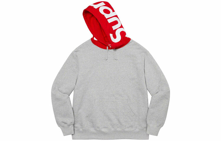 【代購】Supreme Week 2 Contrast Hooded Sweatshirt FW21 White