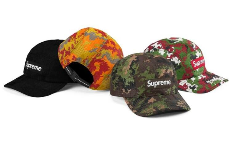 【代購】Supreme Camo Ripstop Camp Cap