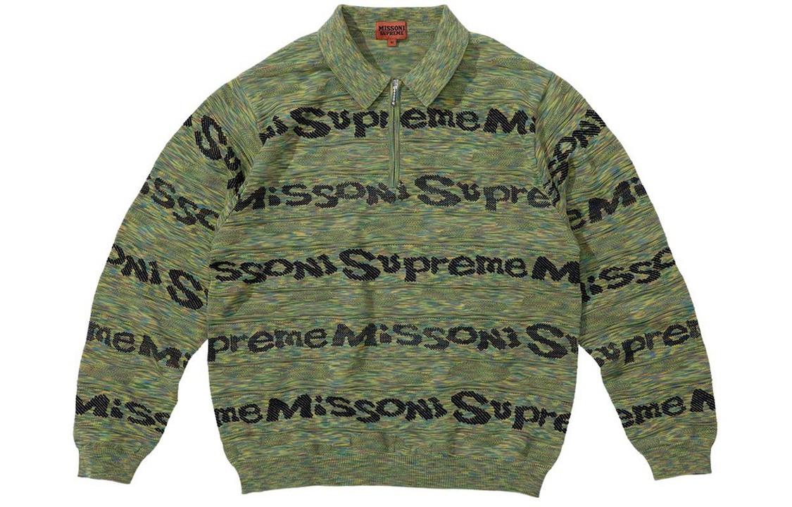 【代購】Supreme Missoni Zip L/S Polo