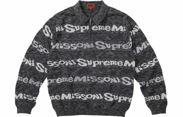 【代購】Supreme Missoni Zip L/S Polo