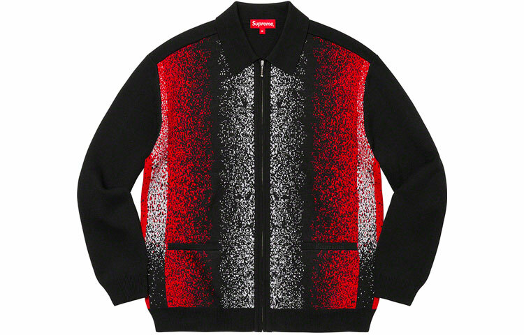 【代購】Supreme Gradient Stripe Zip Up Cardigan