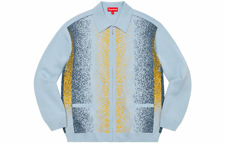 【代購】Supreme Gradient Stripe Zip Up Cardigan
