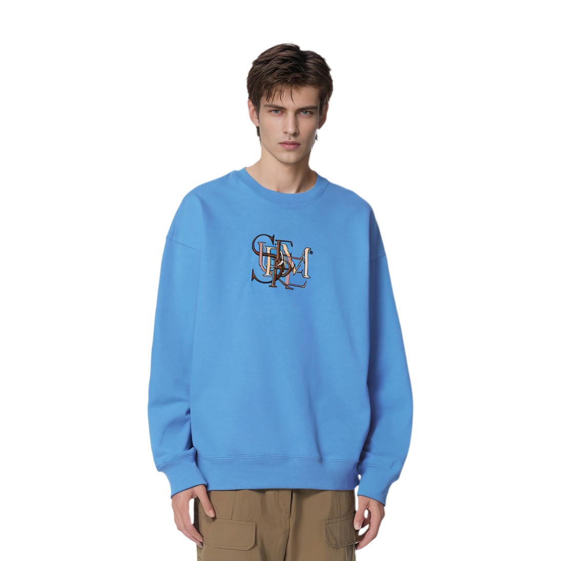 【代購】Supreme Overlap Crewneck