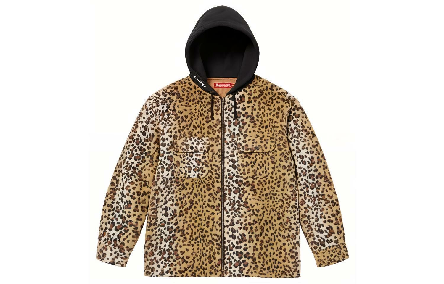 【代購】Supreme Fleece Zip Up Hooded Shirt