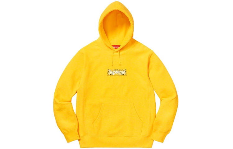 【代購】Supreme Bandana Box Logo Hooded Sweatshirt
