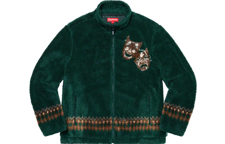 【代購】Supreme Drama Mask Fleece Jacket