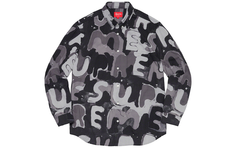 【代購】Supreme Painted Logo Shirt