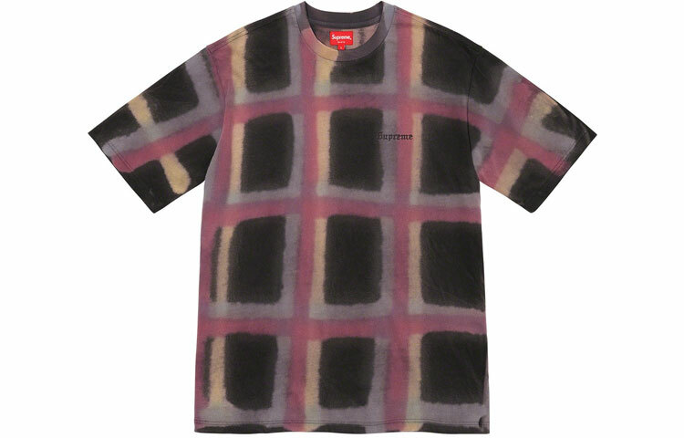 【代購】Supreme Sprayed Plaid S/S Top