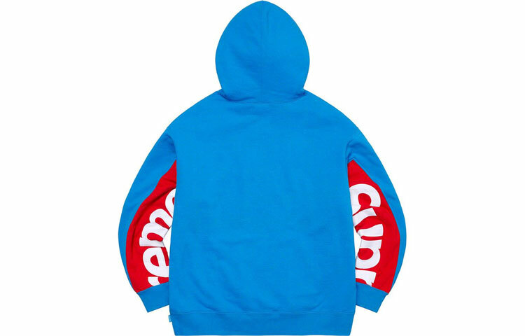 【代購】Supreme Cropped Panels Hooded Sweatshirt