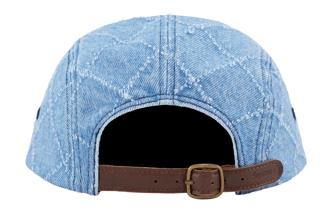 【代購】Supreme Punched Denim Camp Cap