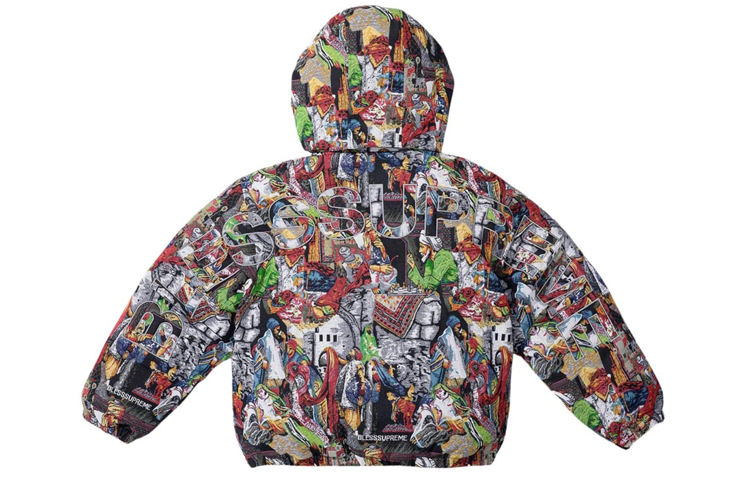 【代購】Supreme Bless Tapestry Down Puffer Jacket