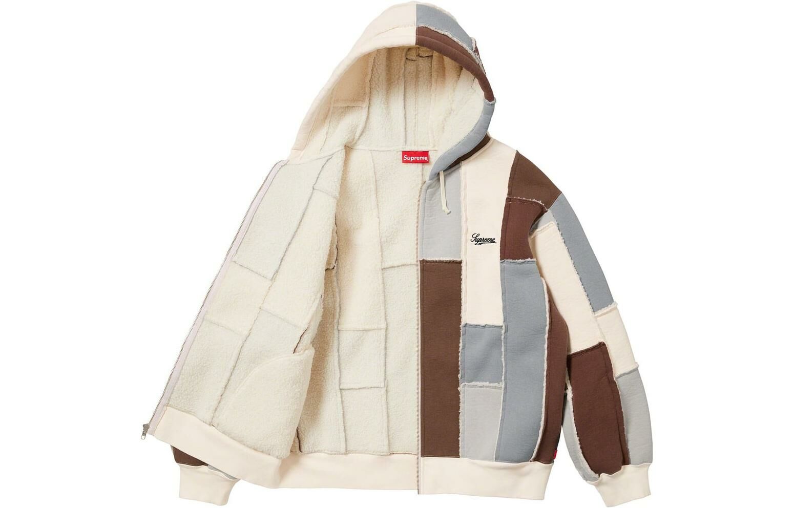 【代購】Supreme Faux Shearling Zip Up Hooded Sweatshirt