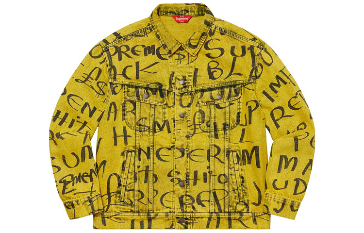 【代購】Supreme Black Ark Denim Trucker Jacket