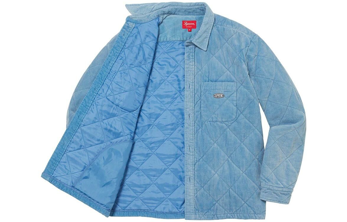 【代購】Supreme Quilted Corduroy Shirt
