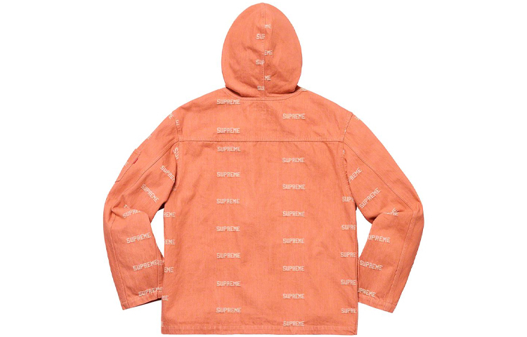 【代購】Supreme Logo Denim Turnout Jacket