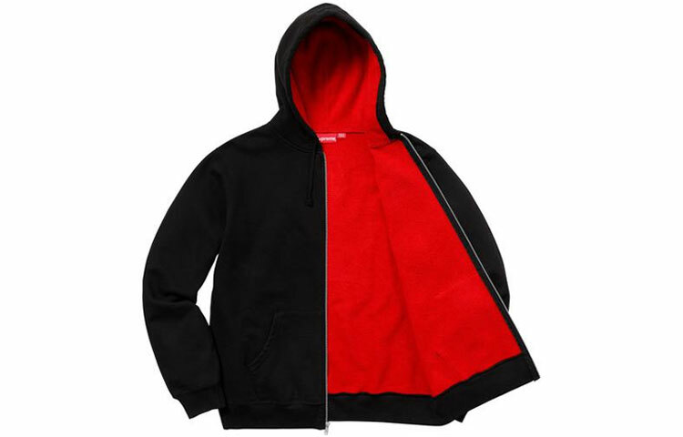【代購】Supreme Small Box Thermal Zip Up Hoodie