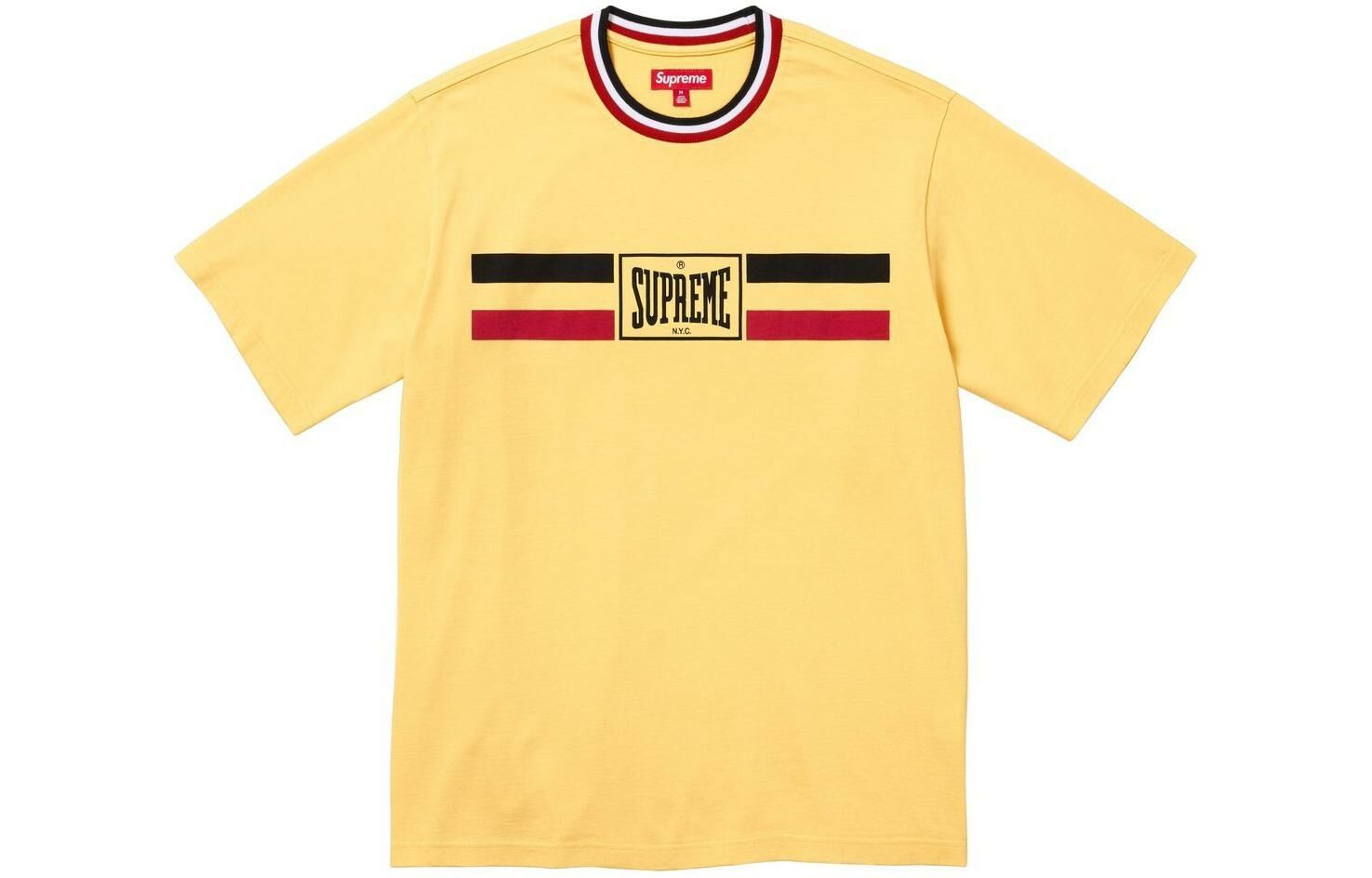 【代購】Supreme Warm Up Stripe S/S Top