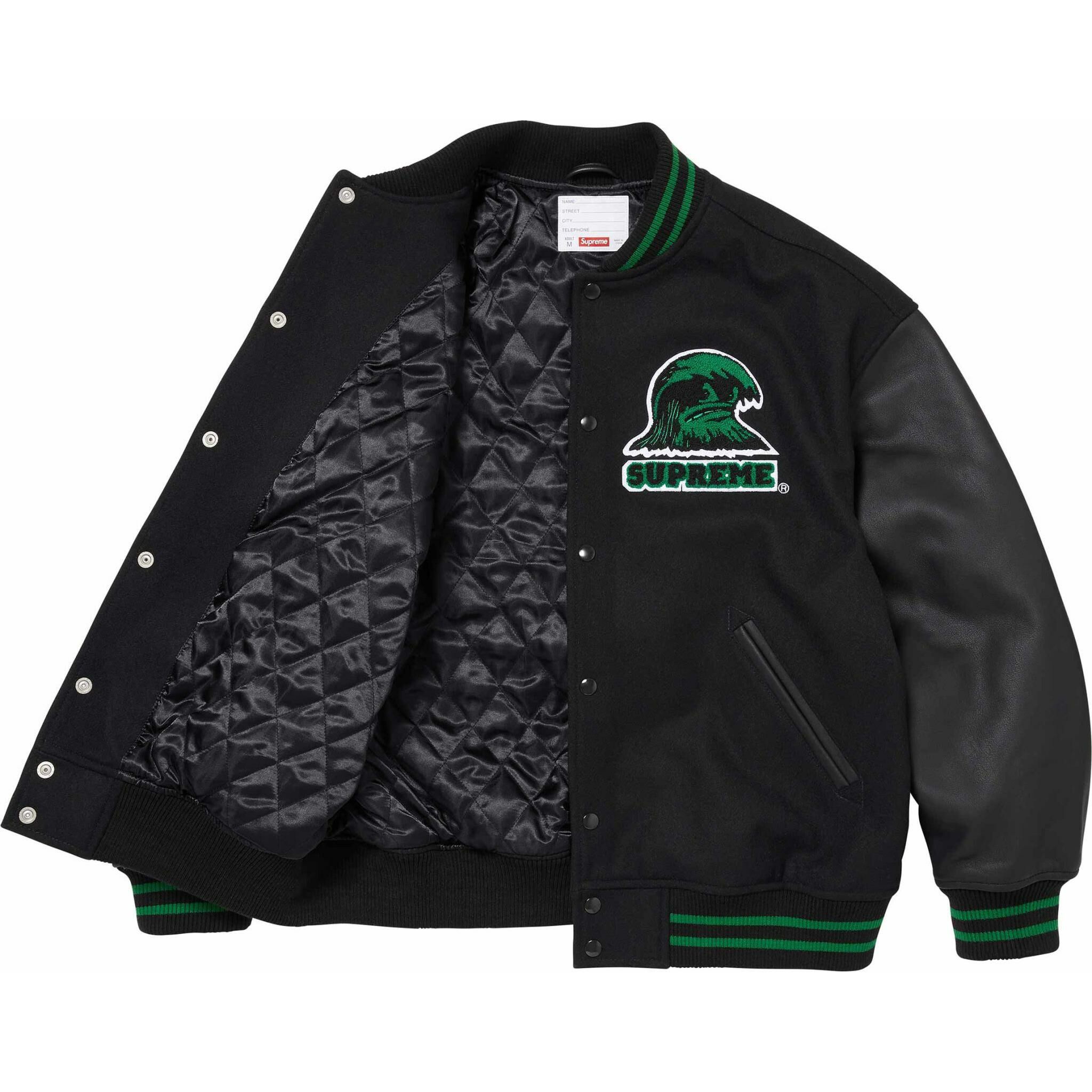 【代購】Supreme Wave Varsity Jacket