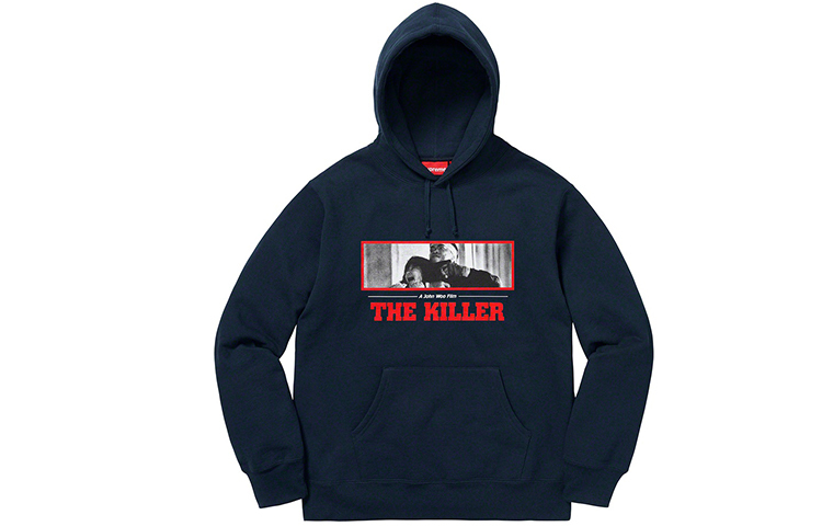 【代購】Supreme FW18 Sweatshirt Unisex Navy Blue