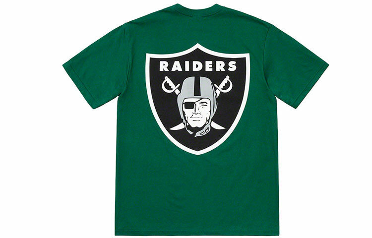【代購】Supreme Nfl X Raiders X '47 Pocket Tee