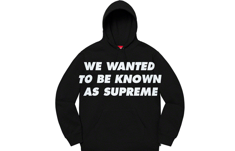 【代購】Supreme Known As Hooded Sweatshirt