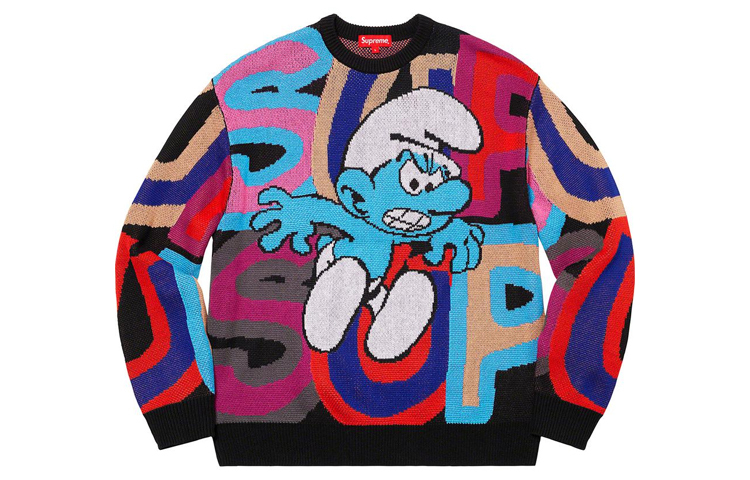 【代購】Supreme Smurfs Sweater