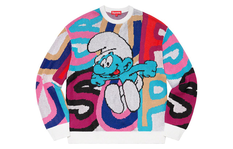 【代購】Supreme Smurfs Sweater