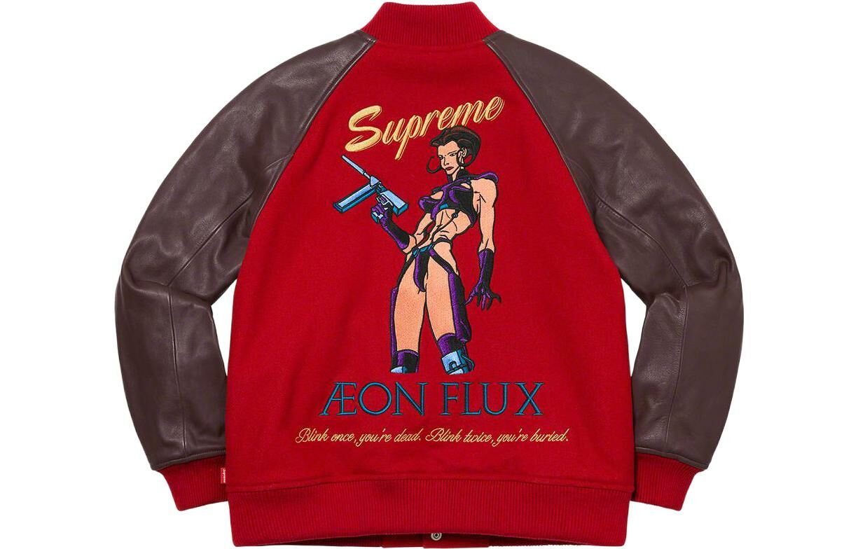 【代購】Supreme Aeon Flux Varsity Jacket