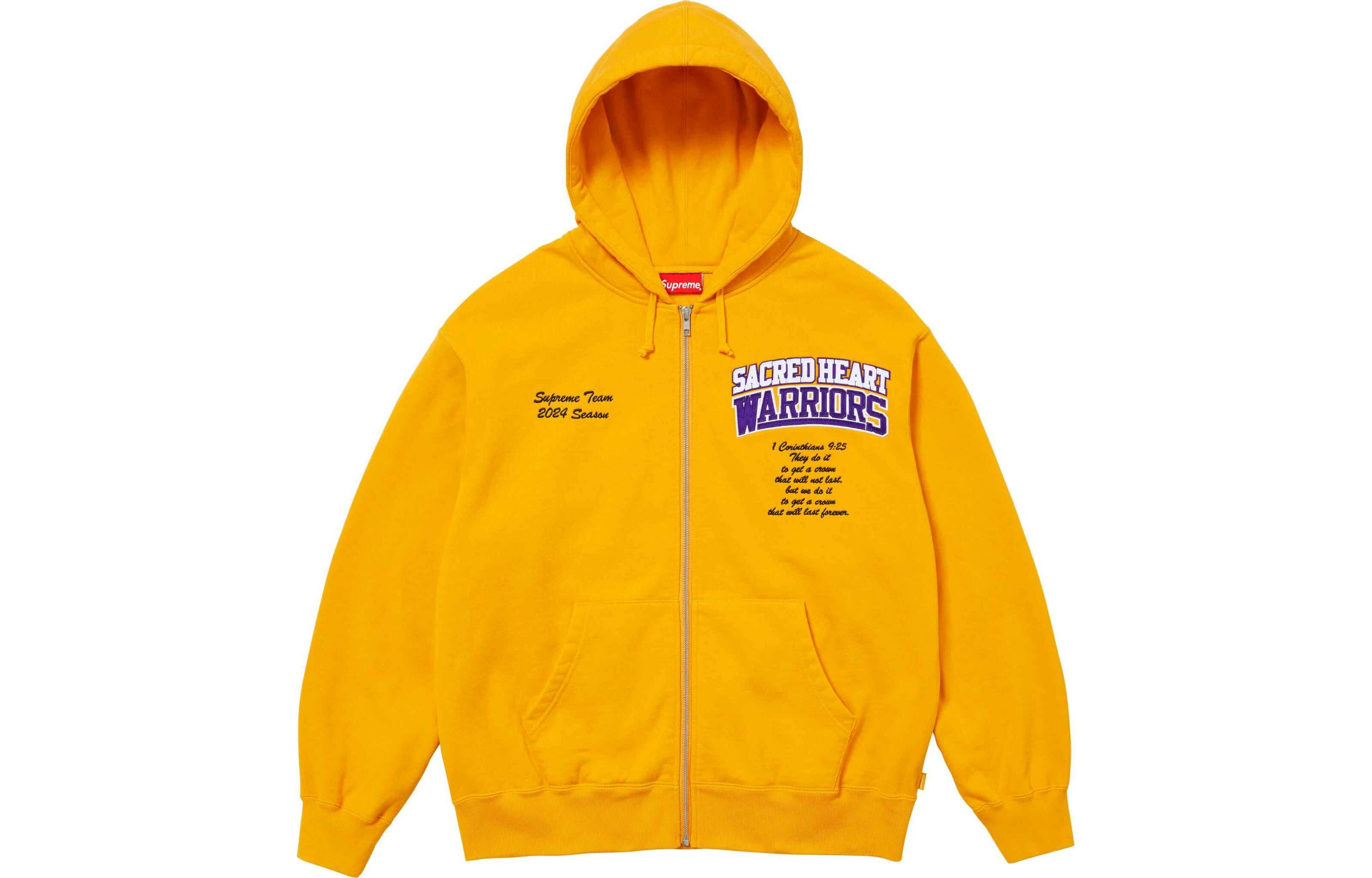 【代購】Supreme Salvation Zip Up Hooded Sweatshirt