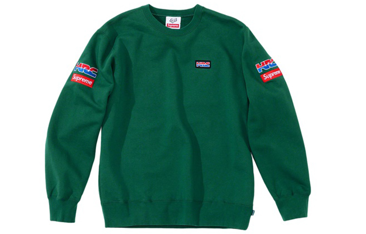 【代購】Supreme Honda Fox Racing Crewneck