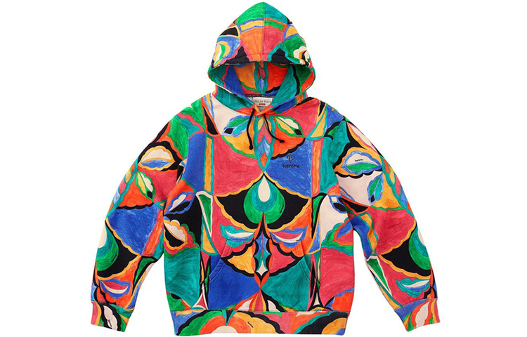 【代購】Supreme Emilio Pucci Hooded Sweatshirt