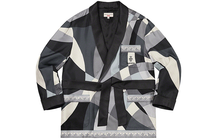 【代購】Supreme Emilio Pucci Silk Smoking Jacket