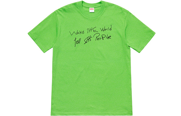 【代購】Supreme Buju Banton Wake The World Tee