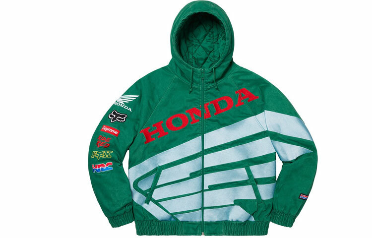 【代購】Supreme Honda Fox Racing Puffy Zip Up Jacket