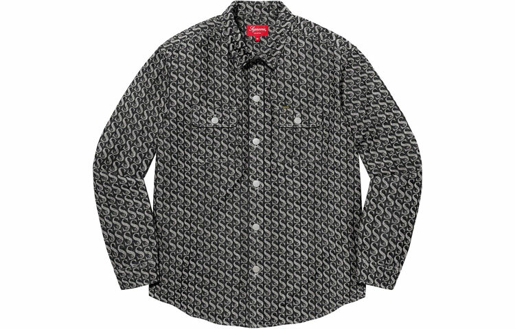 【代購】Supreme Monogram Denim Shirt
