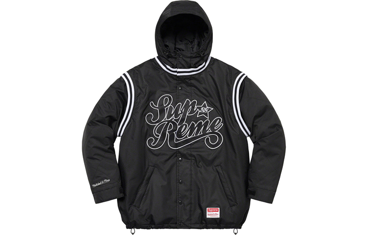 【代購】Supreme Mitchell & Ness Quilted Sports Jacket