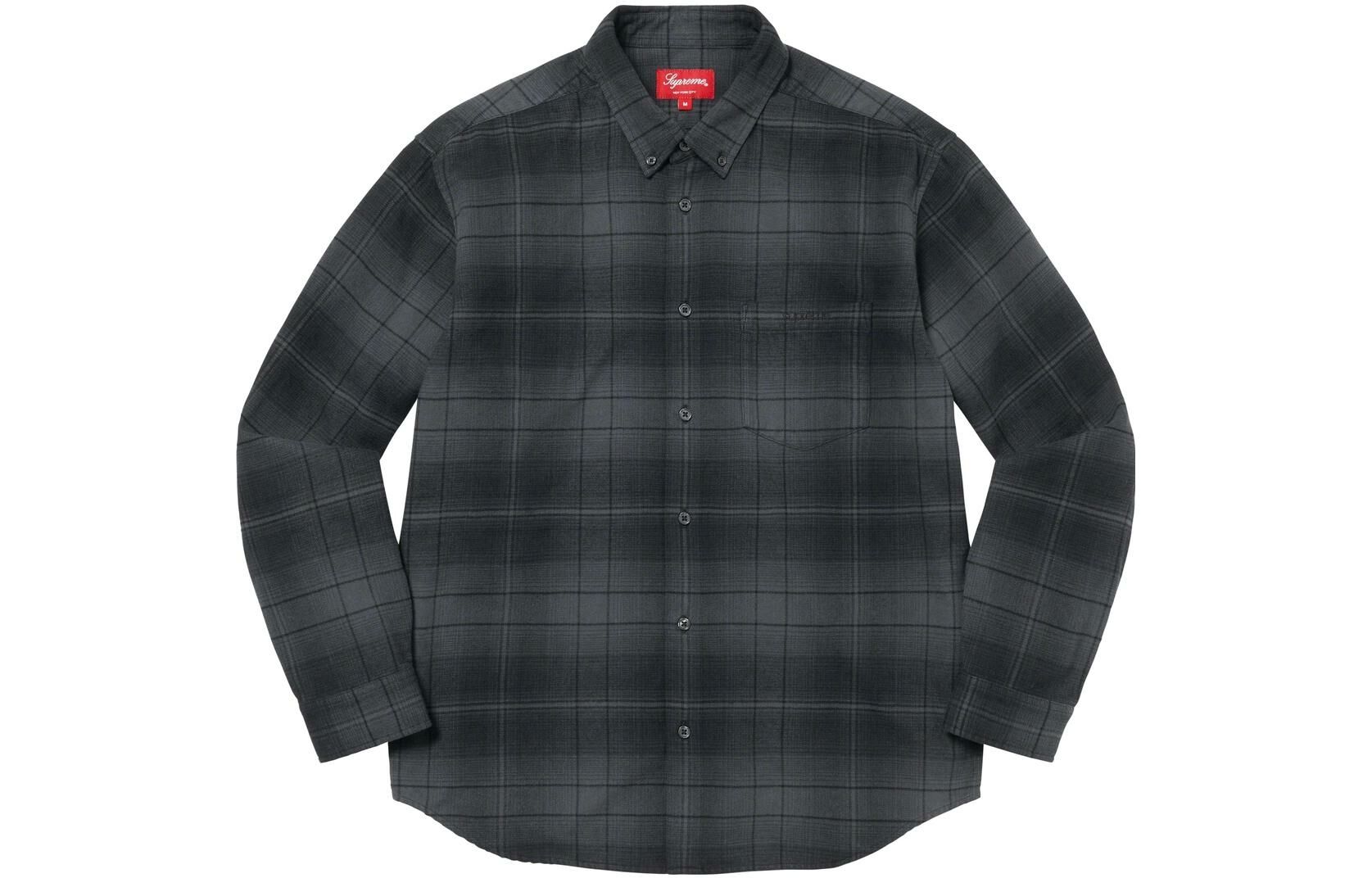 【代購】Supreme Shadow Plaid Flannel Shirt SS23
