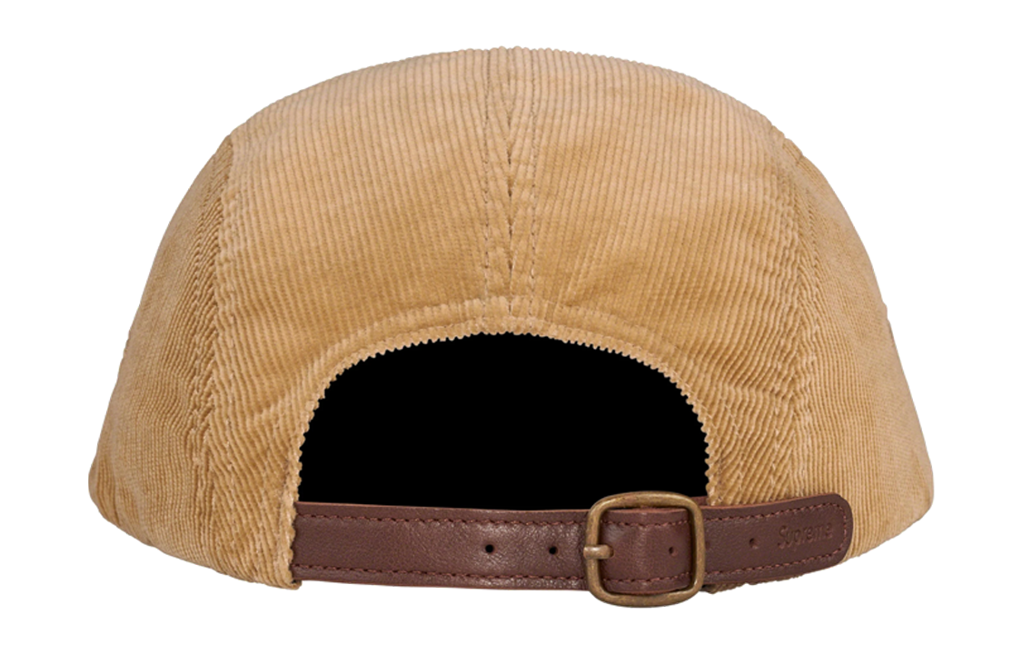 【代購】Supreme Corduroy Camp Cap FW23 Tan