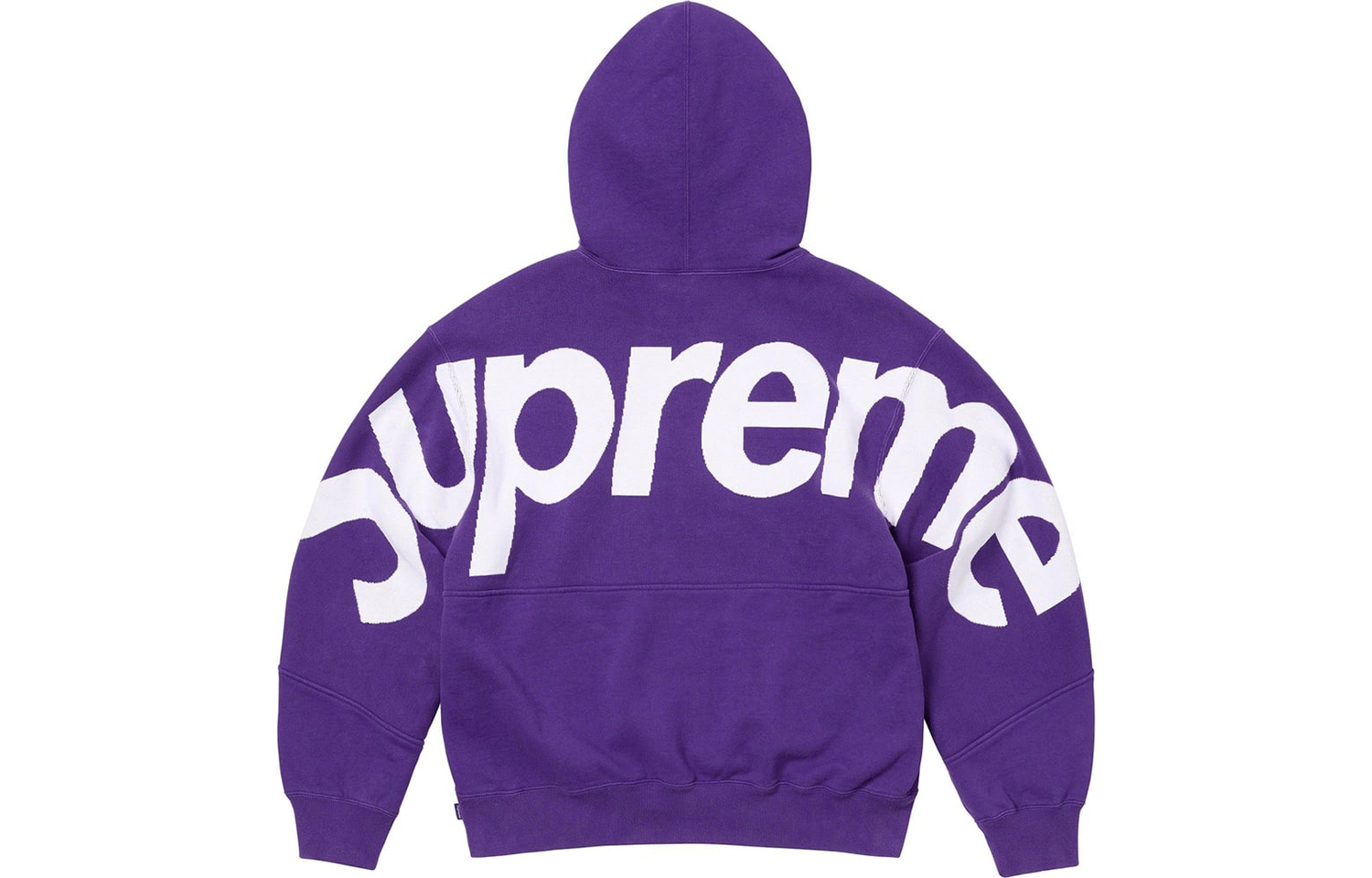 【代購】Supreme Big Logo Jacquard Hooded Sweatshirt