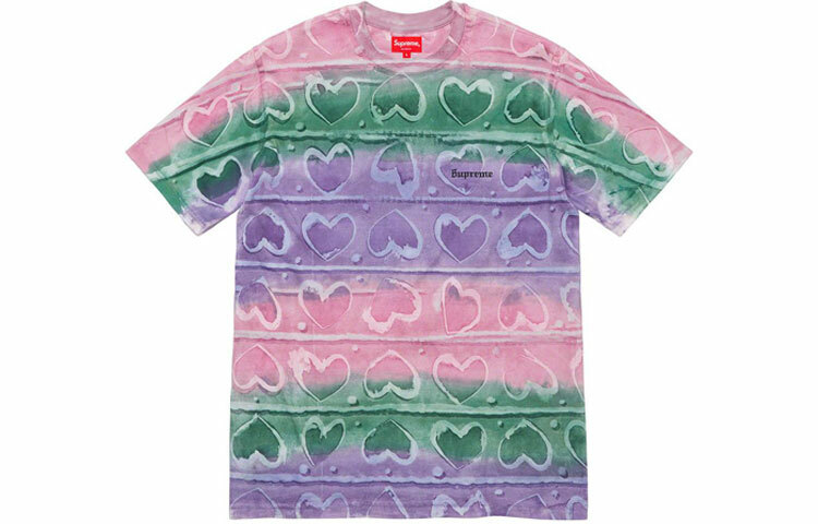 【代購】Supreme Hearts Dyed S/S Top